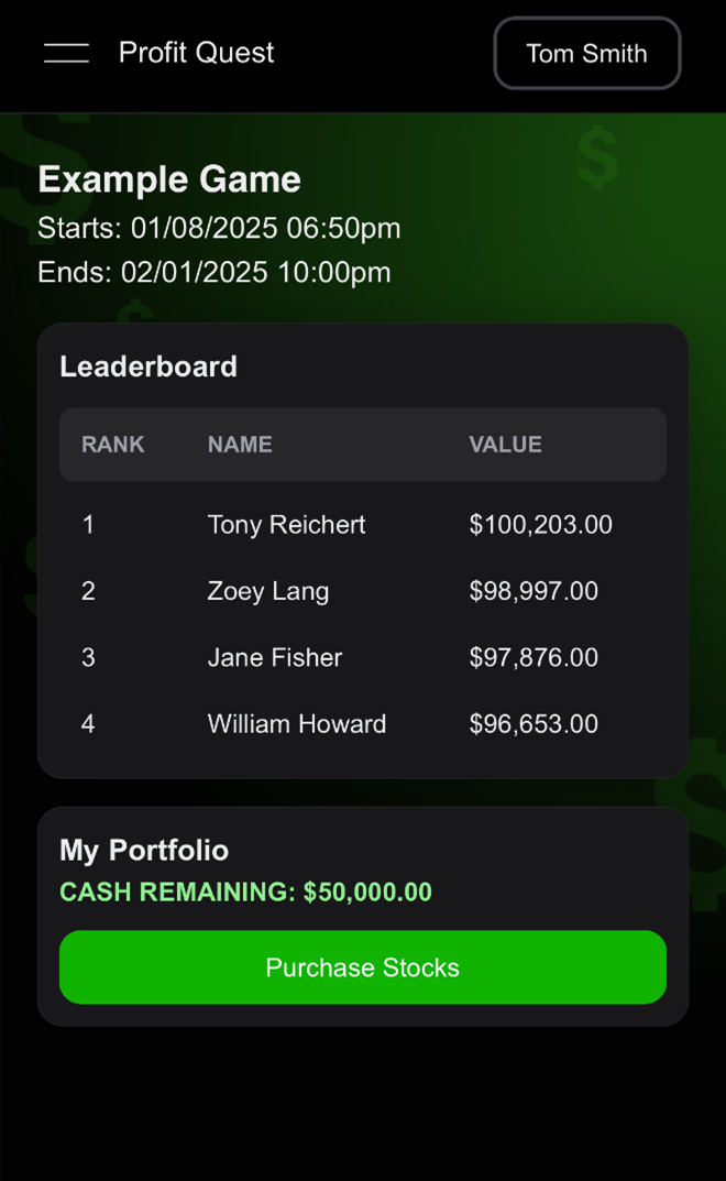 Profit Quest screenshot 2