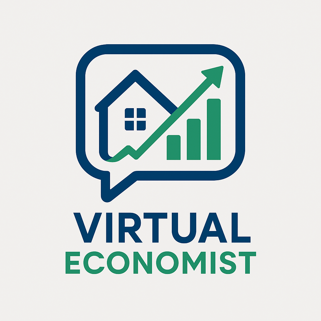 Virtual Economist 2025 Senior project logo