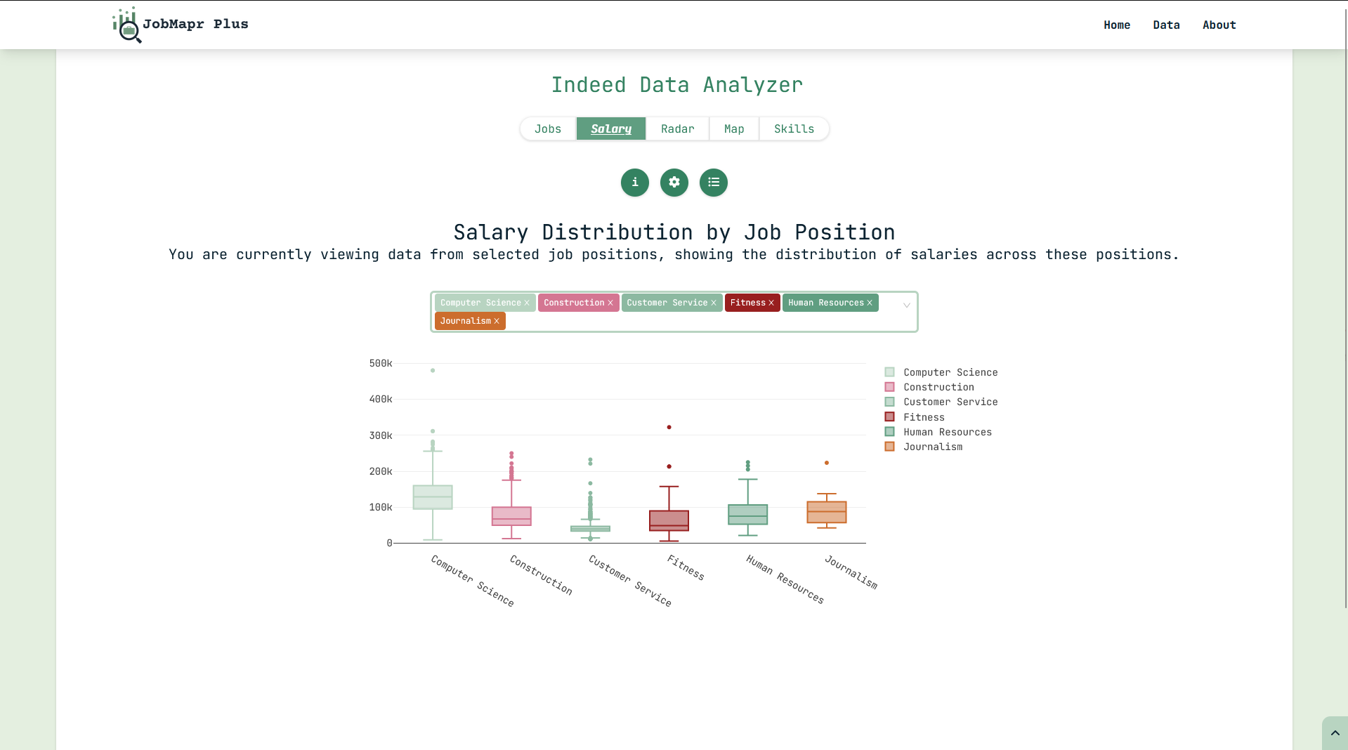 JobMapr Plus screenshot 6