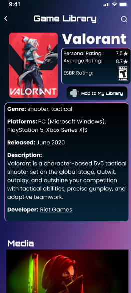 Player2 Game Library screenshot 3
