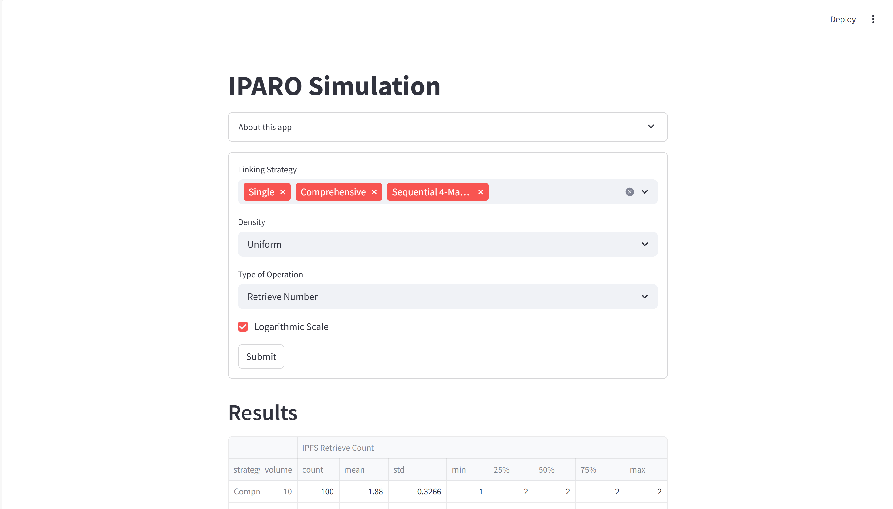 IPARO screenshot 1