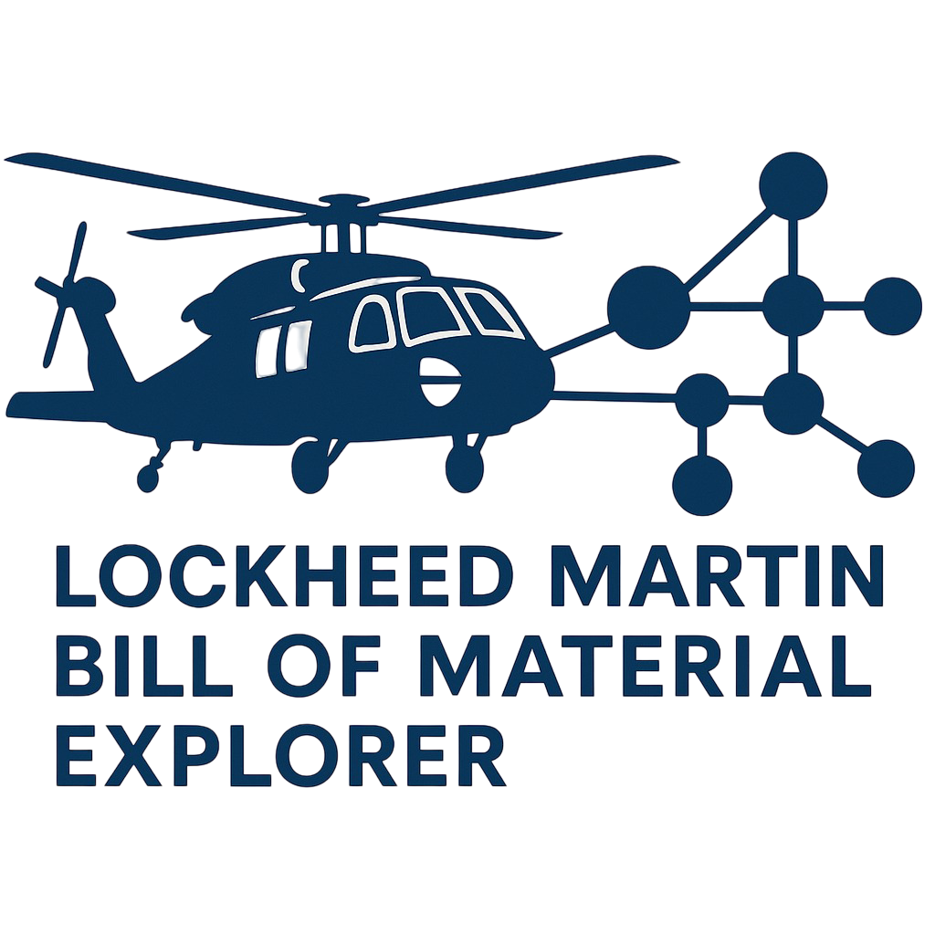 Lockheed Martin Bill of Materials Explorer logo