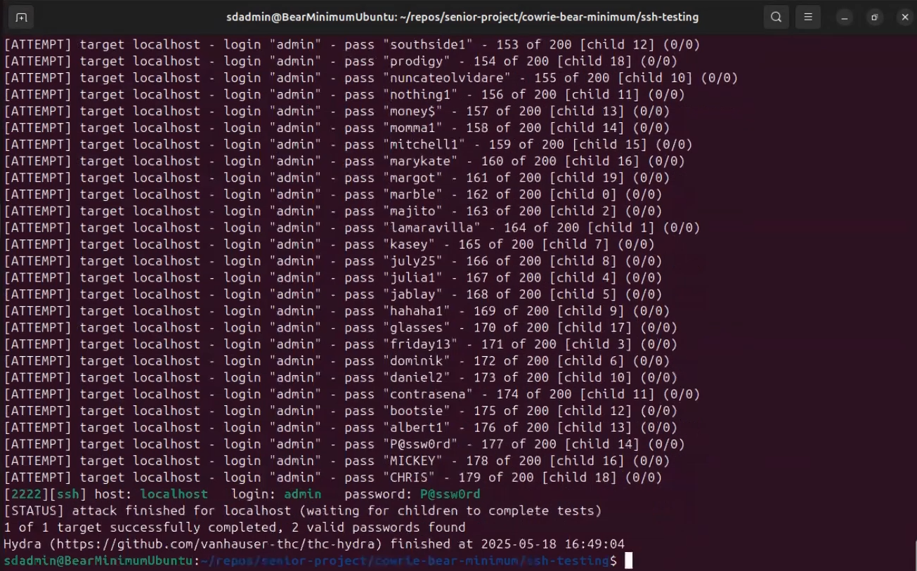 Bear Minimum Security screenshot 1