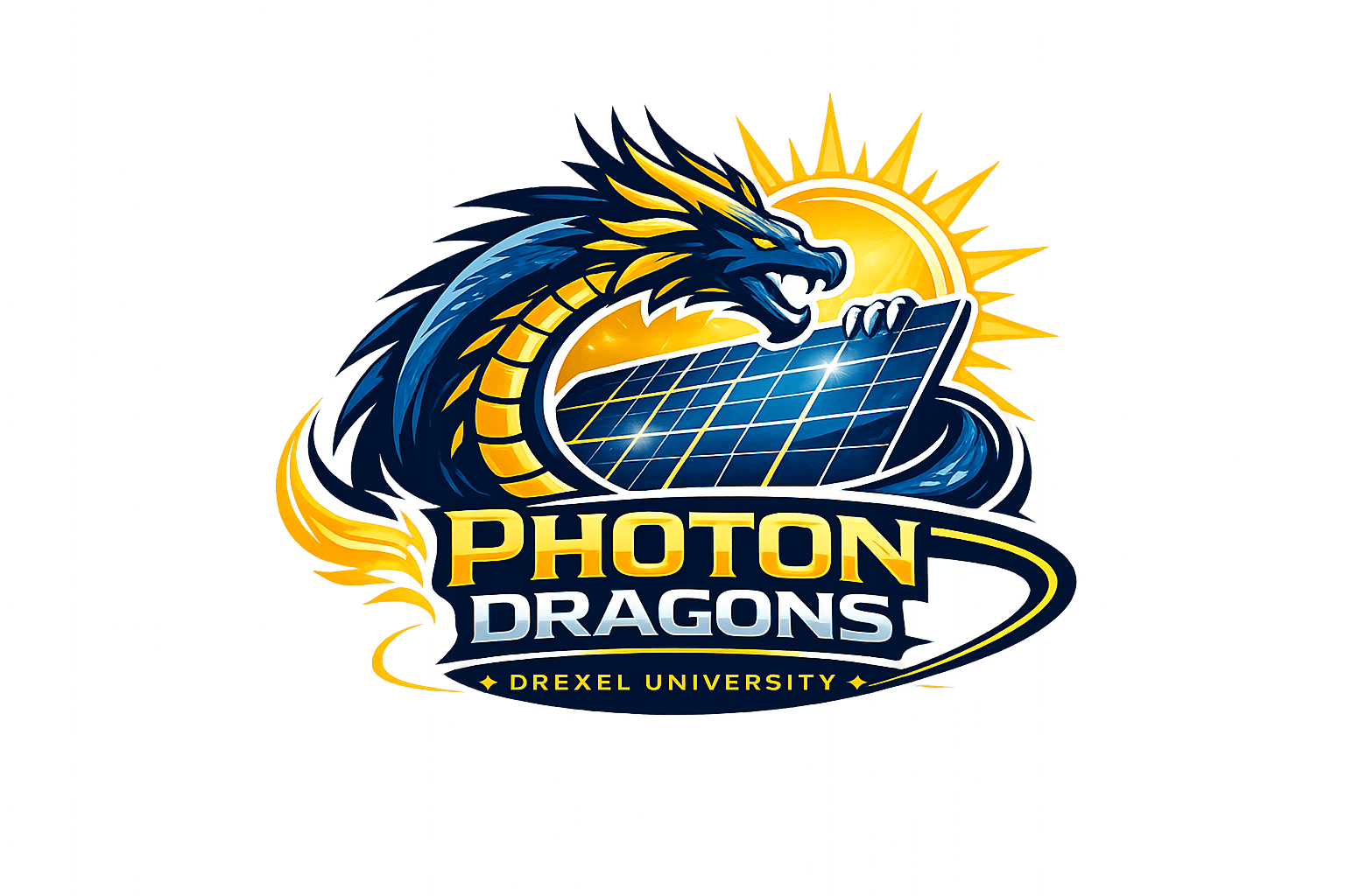 Photon Dragons: PV solution for Clemson University logo