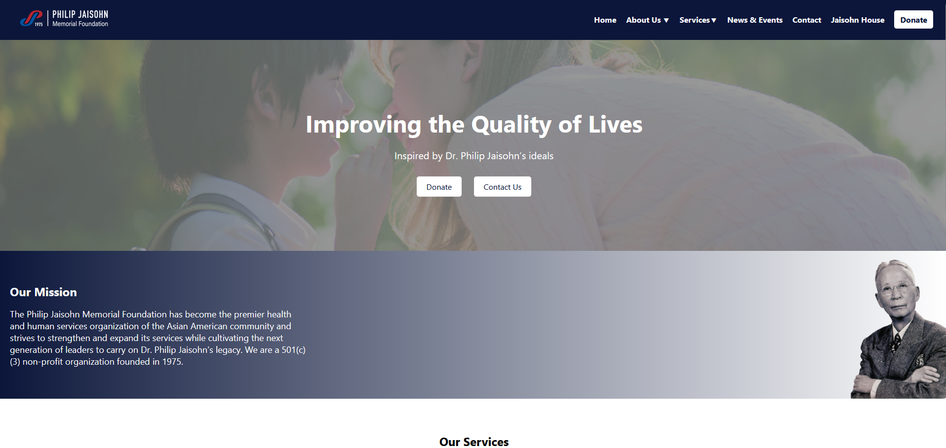 Jaisohn Foundation Digital Innovation Team screenshot 1