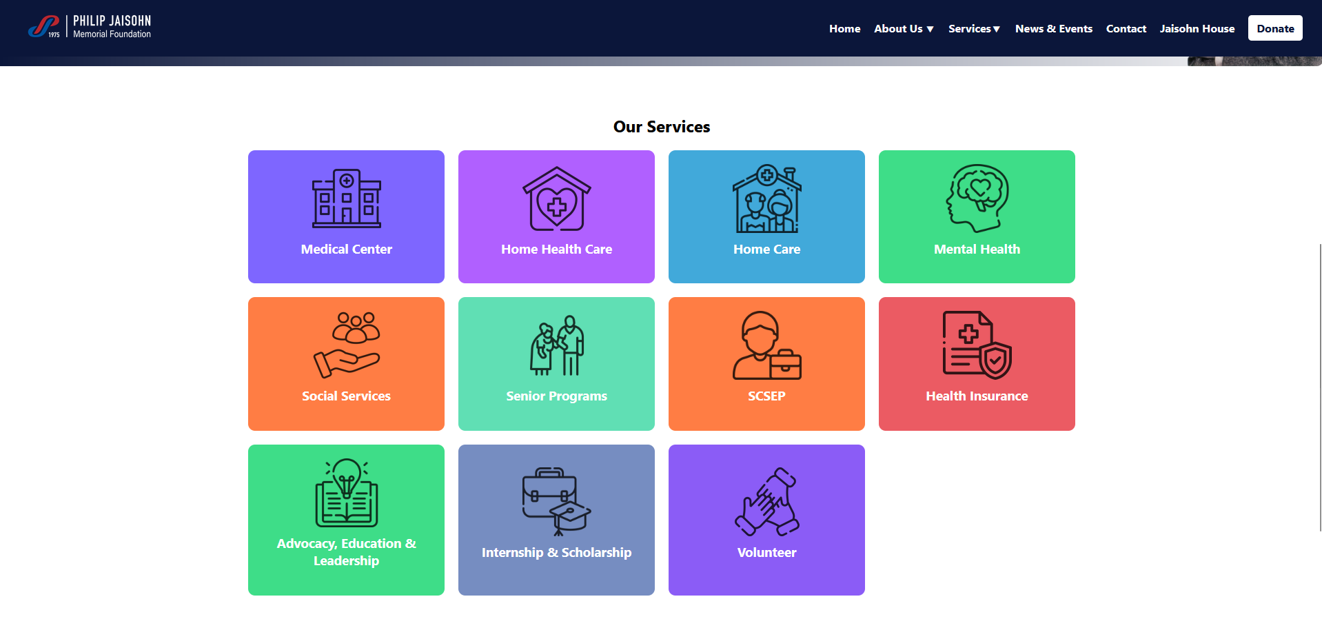 Jaisohn Foundation Digital Innovation Team screenshot 3